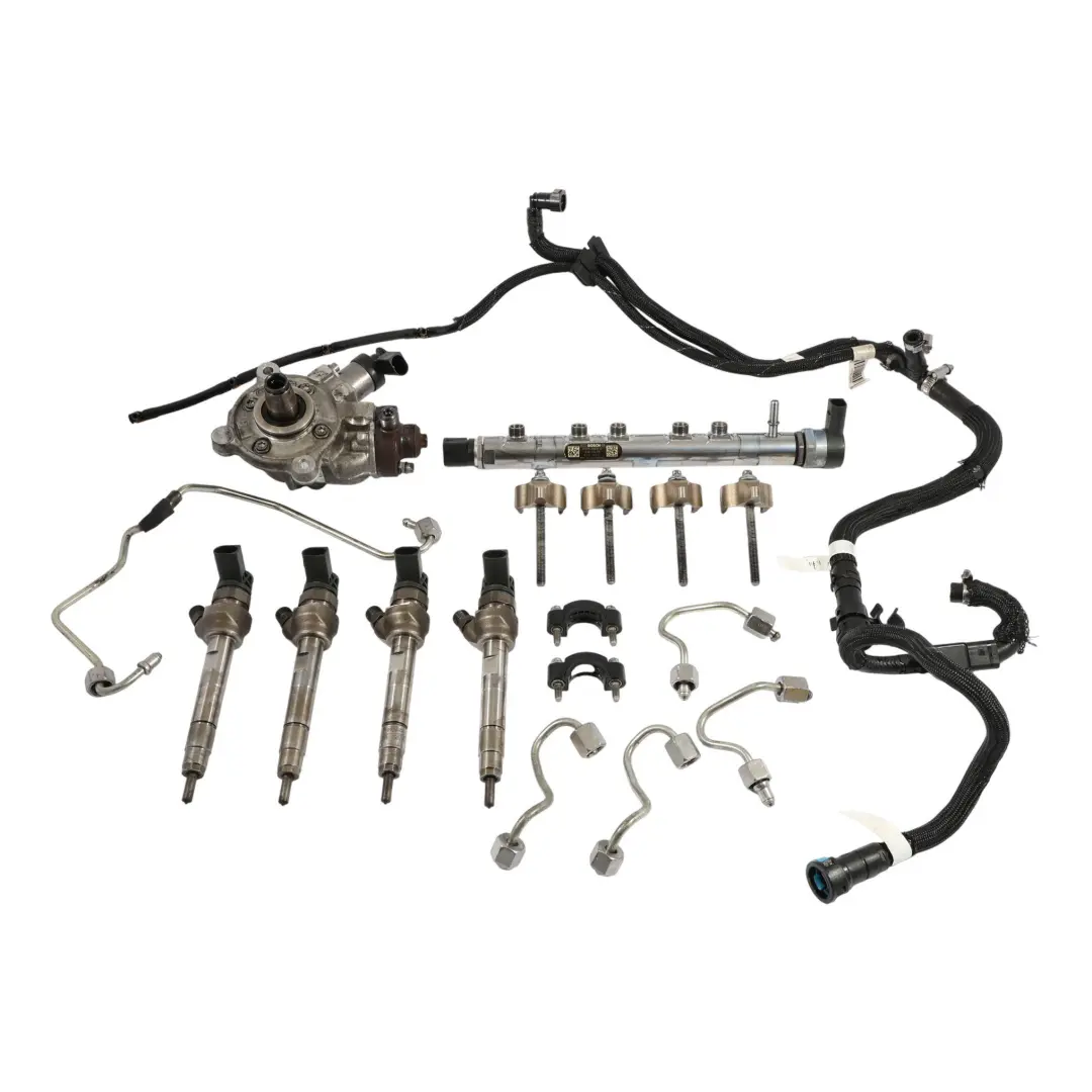 B47 Fuel Injection System Injectors Pump Set to BMW F10 F20 F30 LCI 120d 320d 520d with Part number 8514148 BMW F10 F20 F30 LCI 120d 320d 520d B47 Fuel Injection System Injectors Pump Set - SKU 8514148-6 - Part number 8514148