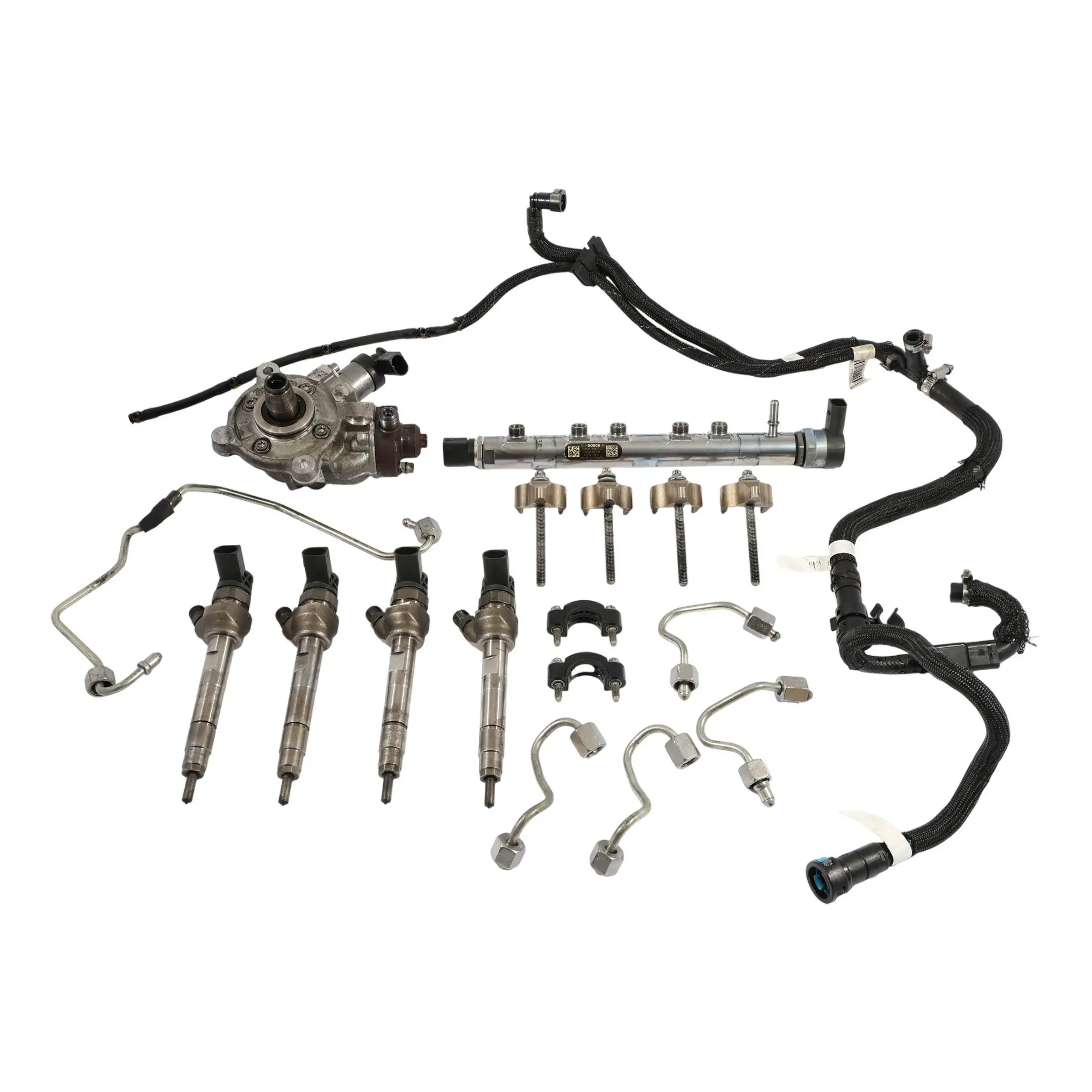BMW F10 F20 F30 LCI 120D 320D 520D B47 Układ Wtrysku Paliwa Zestaw