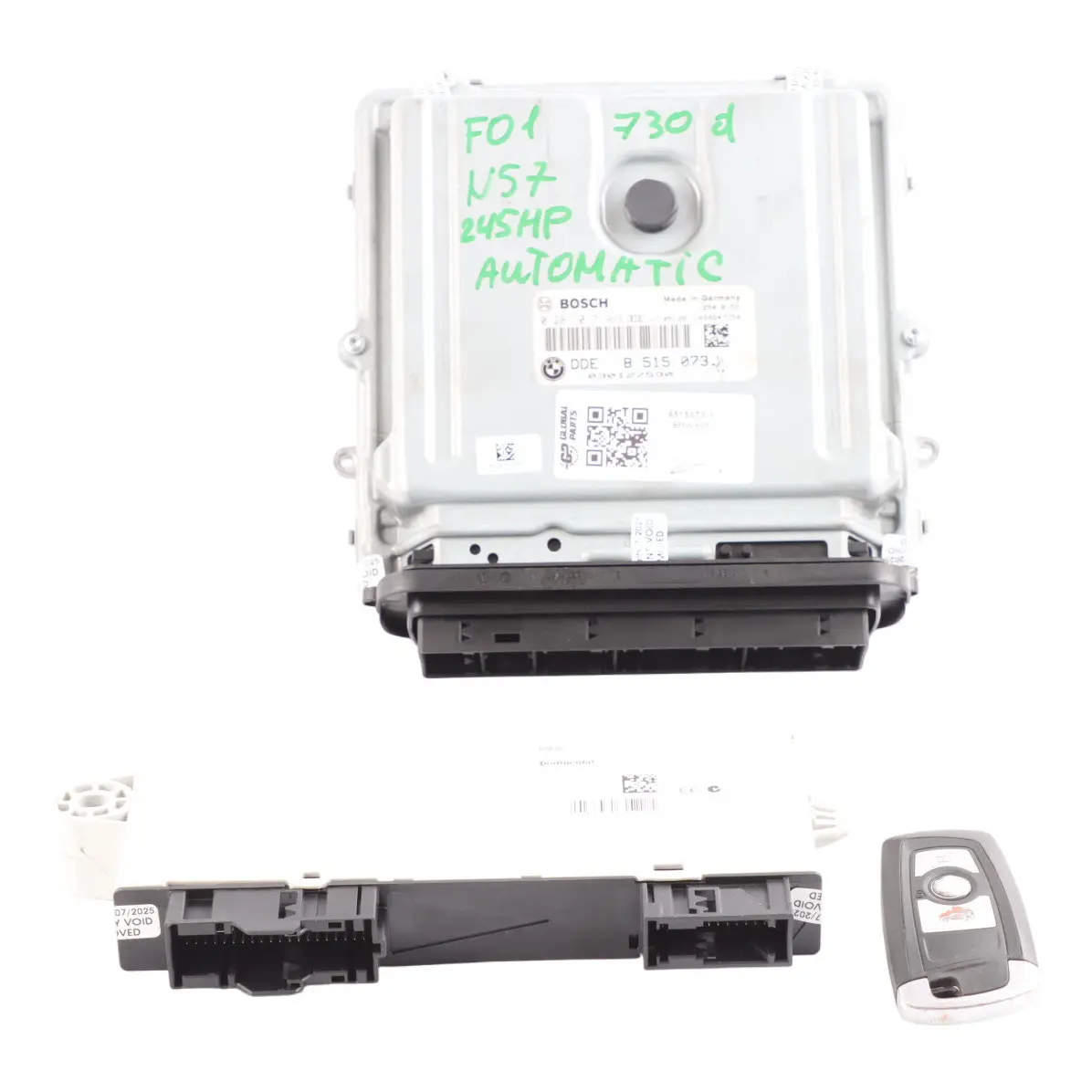BMW F01 F02 F07 GT 530d 730d N57 245HP Engine ECU DDE Kit 8515073 Automatic