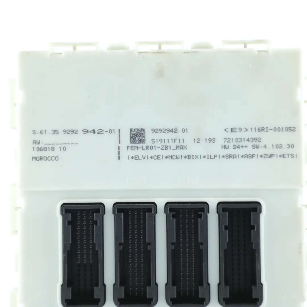 N47N 143HP Engine ECU Kit DDE FEM + Key Manual to BMW F20 F30 118d 318d with Part number 8518424 BMW F20 F30 118d 318d N47N 143HP Engine ECU Kit DDE FEM + Key Manual - SKU 8518424-5 - Part number 8518424