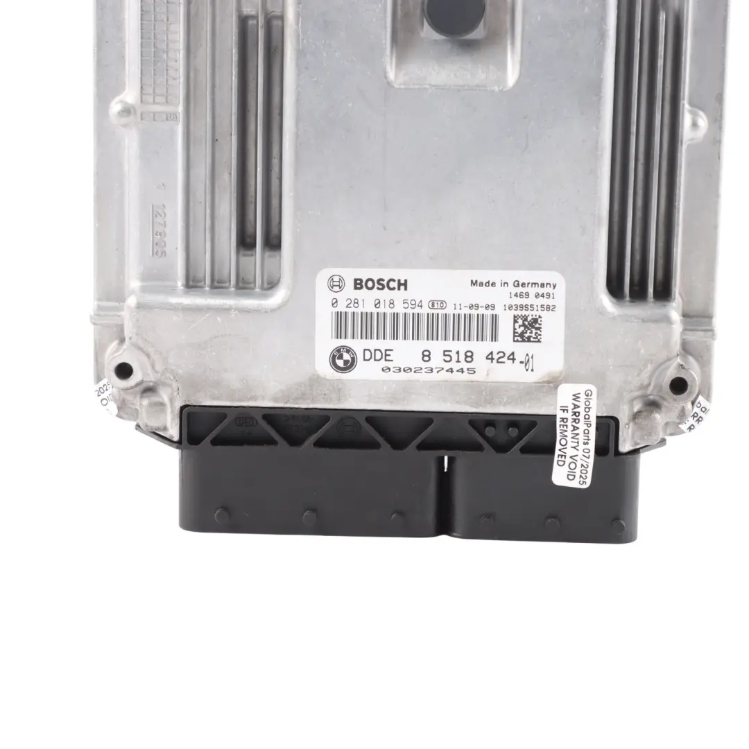 BMW F20 F30 F31 116d 316d N47N 116HP Engine Control Unit ECU DDE Manual - SKU 8518424-6 - Part number 8518424