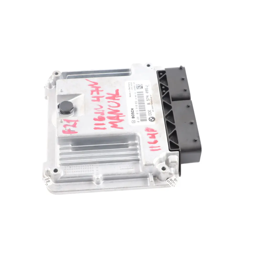 BMW F20 F21 F30 F31 116d 316d 116HP N47 Diesel Engine Control ECU Manual - SKU 8574095-7 - Part number 8574095