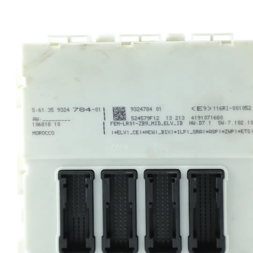 BMW F20 F30 120d 320d N47N 163HP Engine ECU Kit DDE Lock FEM Key Manual - SKU 8576333-6 - Part number 8576333