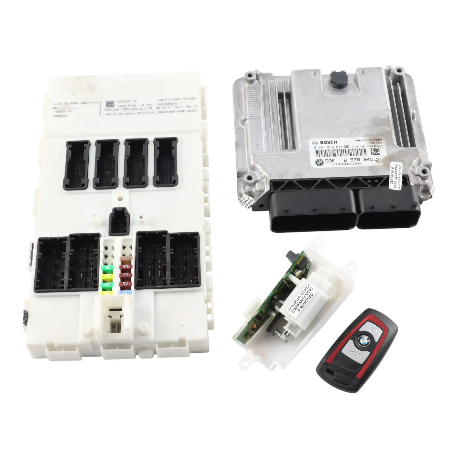 BMW F20 F21 F30 116d 316d N47N 116HP ECU Zestaw DDE Manualna 8578945