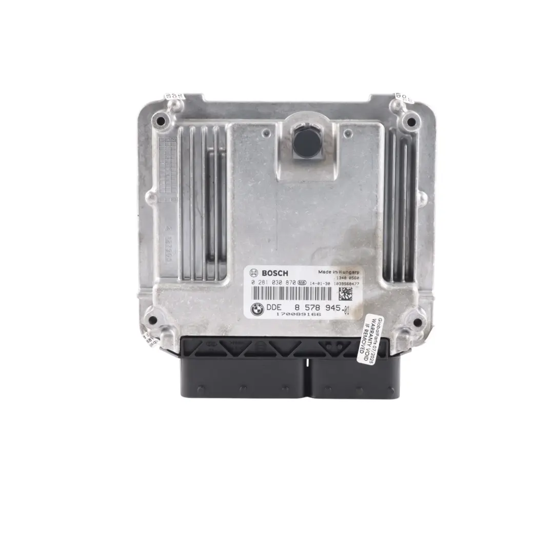 BMW F20 F21 F30 116d 316d N47N 116HP Engine Control ECU Kit DDE 8578945 Manual - SKU 8578945-6 - Part number 8576341