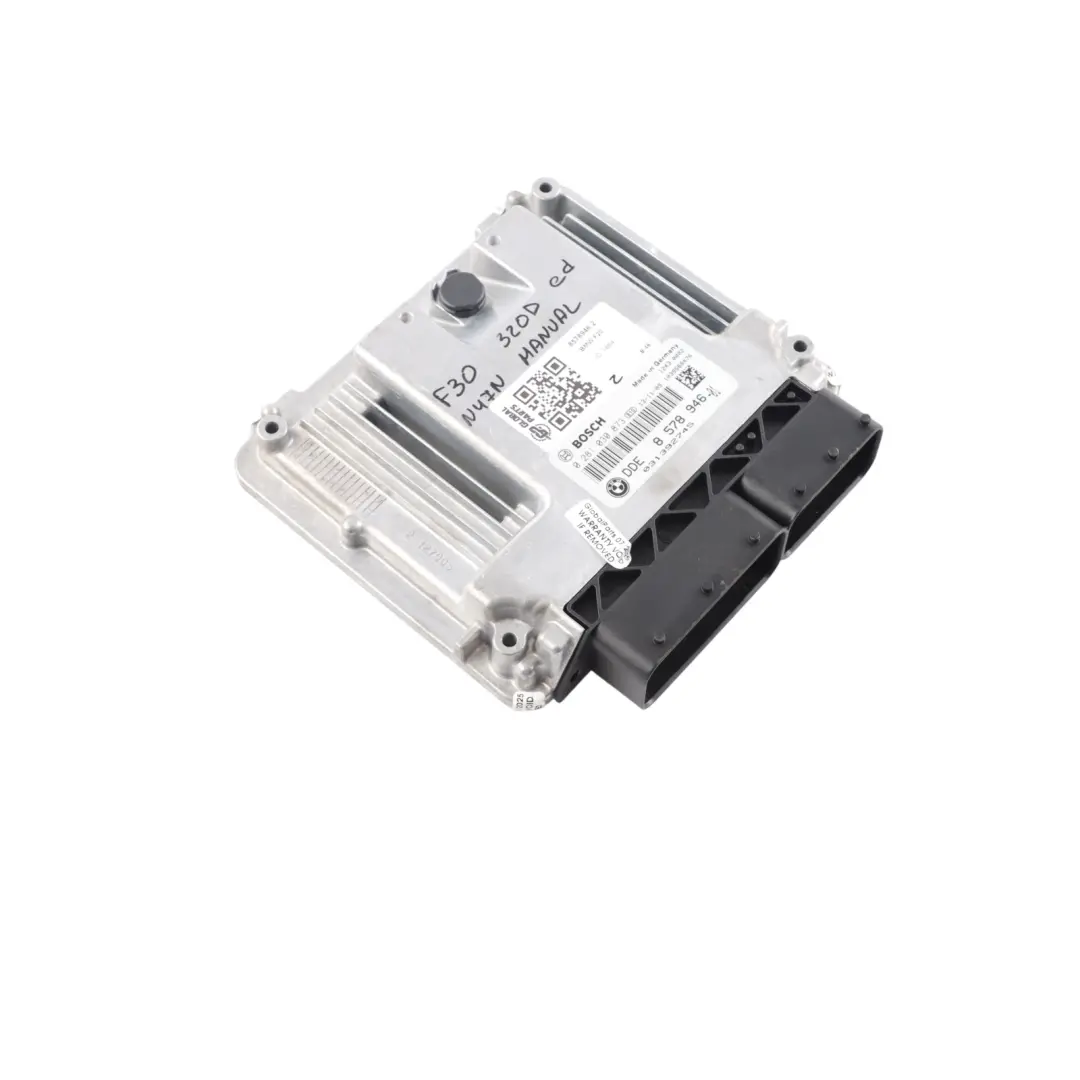 BMW F20 F30 F32 120d 320d 420d N47N 163HP Engine Module ECU DDE 8578946 Manual - SKU 8578946-2 - Part number 8586534