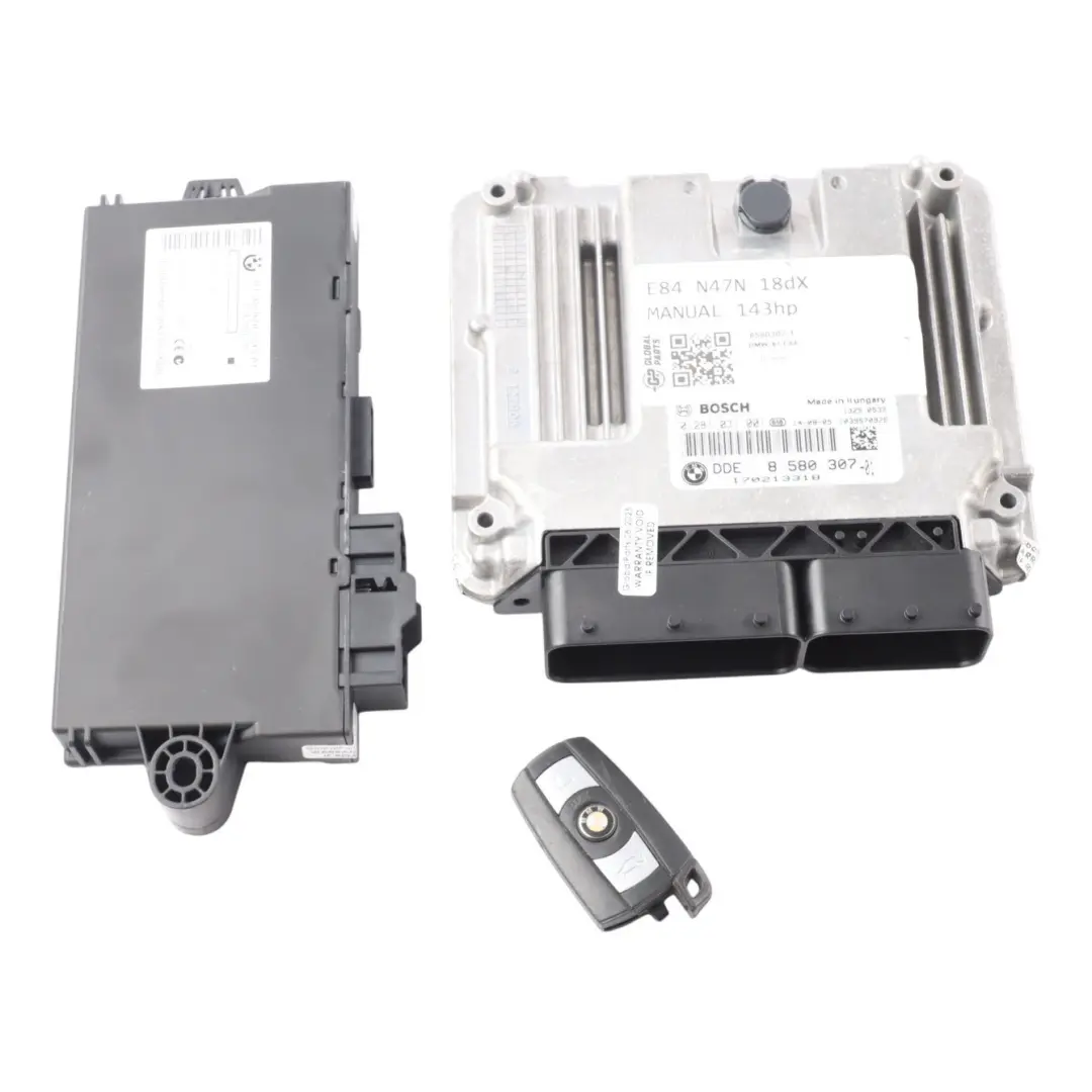 BMW X1 E84 18dX Diesel N47N 143HP Engine Unit ECU Kit DDE Manual - SKU 8580307-1 - Part number 8580307