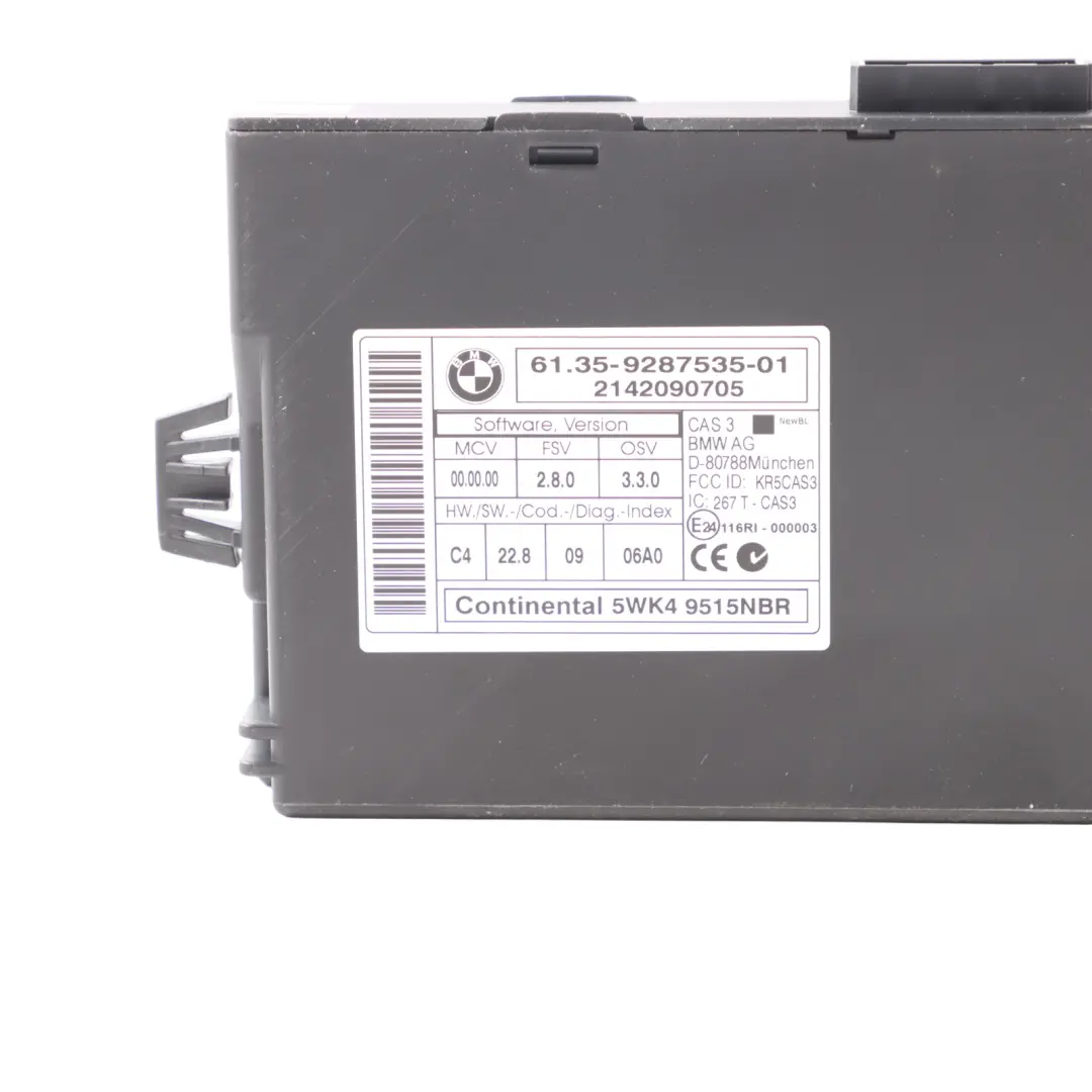 BMW X1 E84 18dX Diesel N47N 143HP Engine Unit ECU Kit DDE Manual - SKU 8580307-1 - Part number 8580307