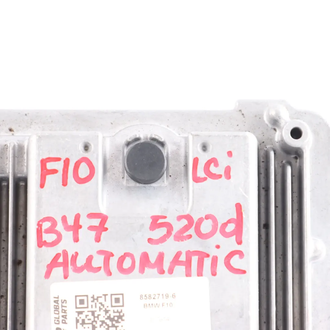 BMW F10 F11 LCI 520d B47 190HP Engine Control Unit ECU DDE 8582719 Automatic - SKU 8582719-6 - Part number 8473185