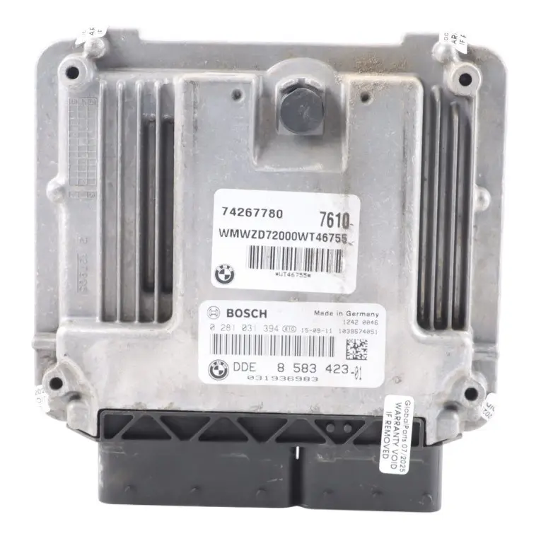 Mini Cooper SD ALL4 R60 R61 N47N 143HP Engine Control ECU DDE 8583423 Manual