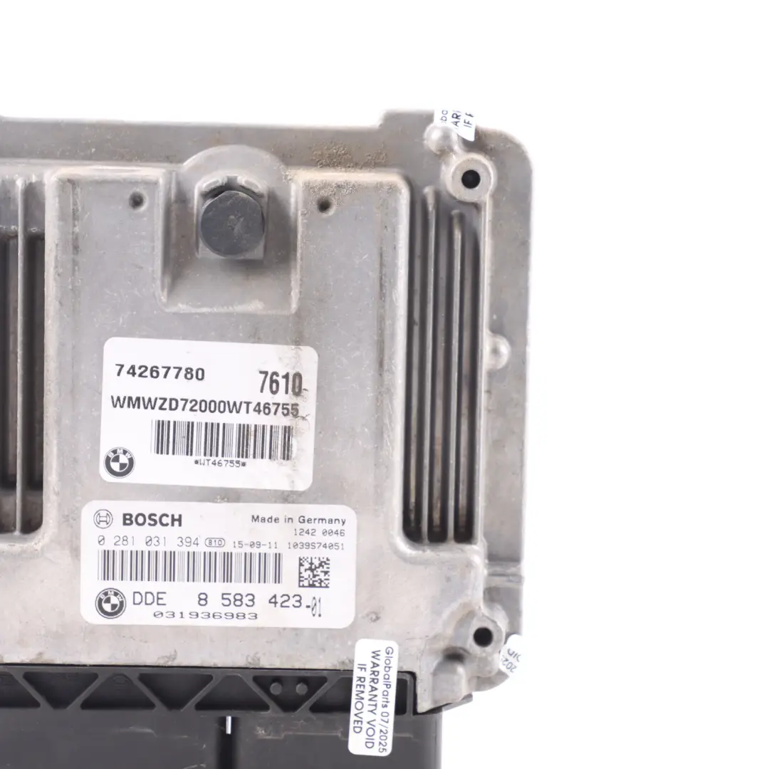 N47N 143HP Engine Control ECU DDE Manual to Mini Cooper SD ALL4 R60 R61 with Part number 8583423 Mini Cooper SD ALL4 R60 R61 N47N 143HP Engine Control ECU DDE Manual - SKU 8583423-10 - Part number 8583423