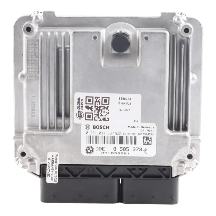 BMW F25 28dX N47N 180HP Engine ECU Control Unit DDE 8585373 Automatic USA Model
