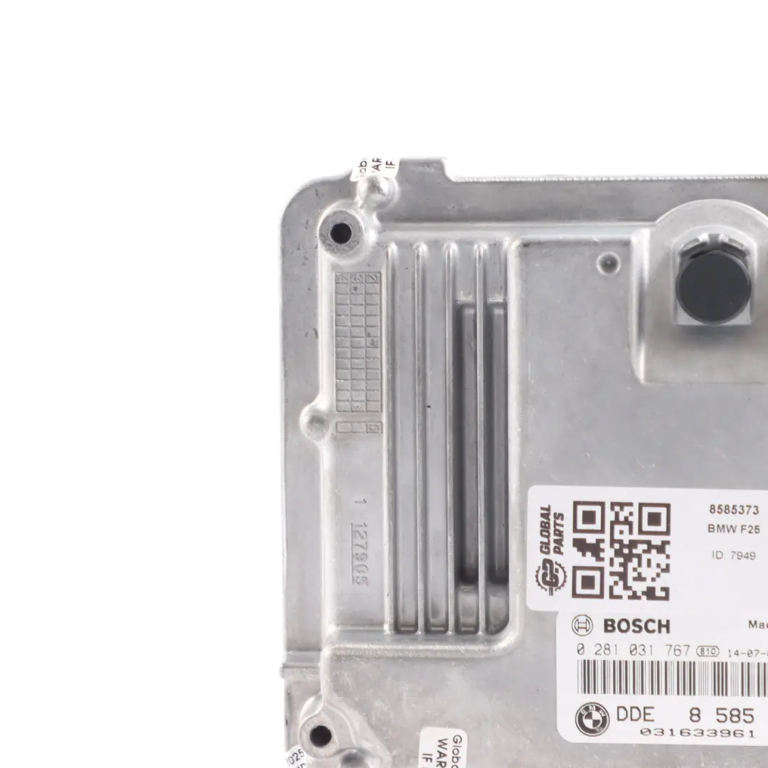 BMW F25 28dX N47N 180HP Engine ECU Control Unit DDE Automatic USA Model - SKU 8585373 - Part number 8585373