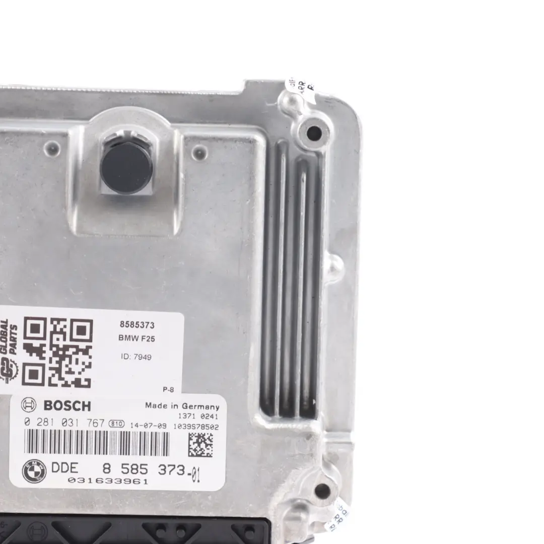 BMW F25 28dX N47N 180HP Engine ECU Control Unit DDE Automatic USA Model - SKU 8585373 - Part number 8585373