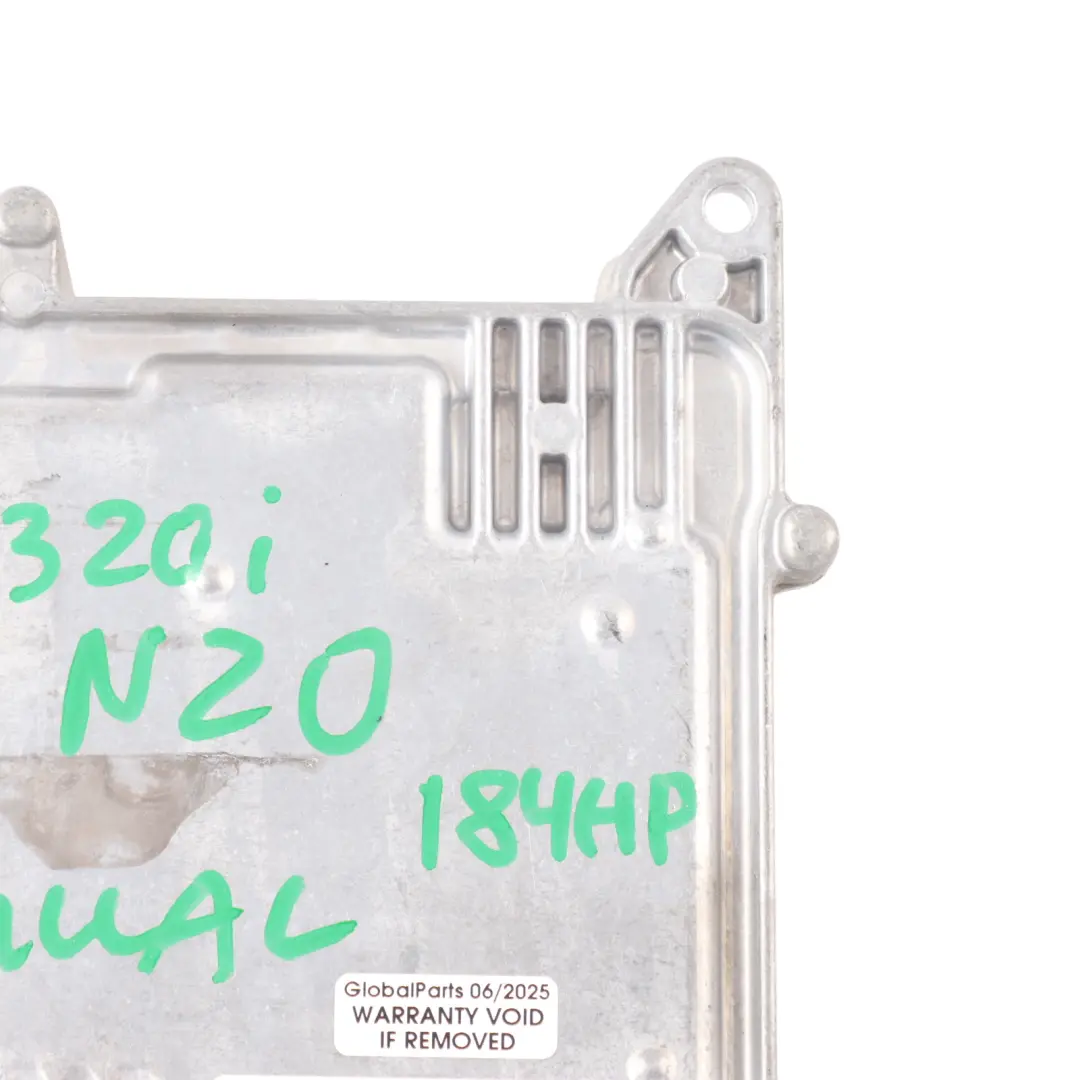 BMW F20 F30 F31 120i 320i N20 184HP Engine Control Unit ECU DME Manual - SKU 8610635-3 - Part number 8610635