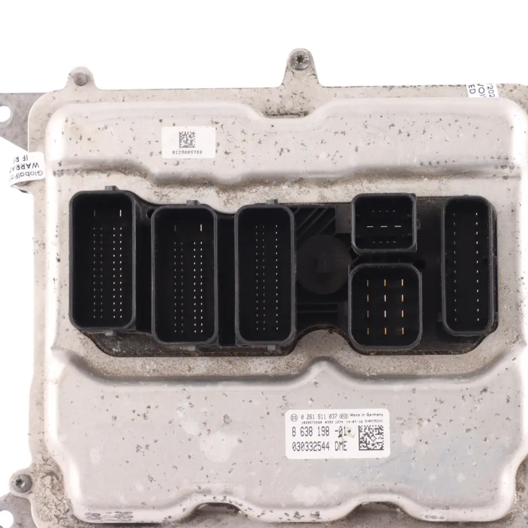136HP Engine Control Unit ECU DME Automatic to BMW F20 F30 116i 316i N13 with Part number 8638198 BMW F20 F30 116i 316i N13 136HP Engine Control Unit ECU DME Automatic - SKU 8638198-9 - Part number 8638198