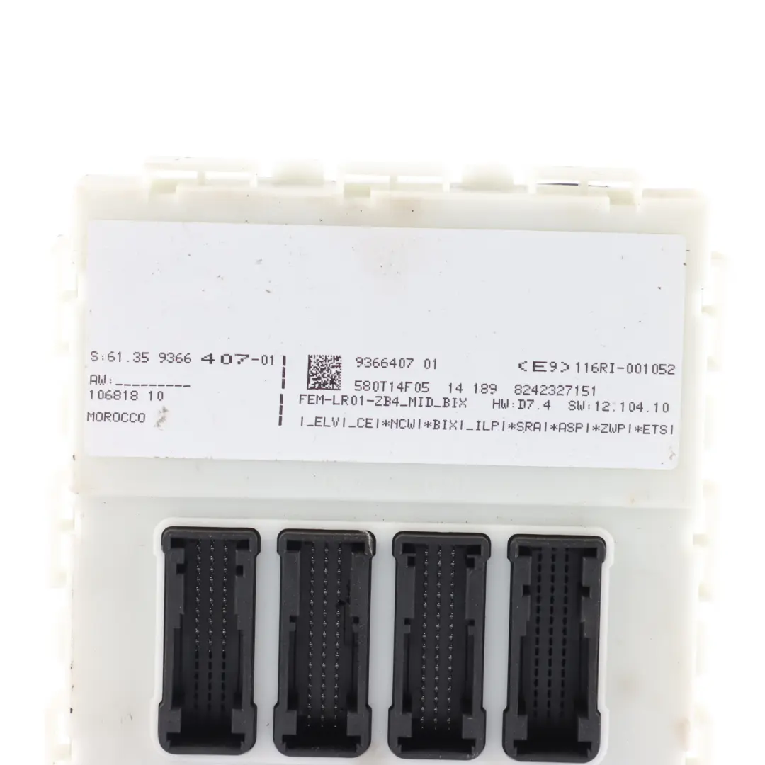 136HP Engine Control Unit ECU DME Automatic to BMW F20 F30 116i 316i N13 with Part number 8638198 BMW F20 F30 116i 316i N13 136HP Engine Control Unit ECU DME Automatic - SKU 8638198-9 - Part number 8638198