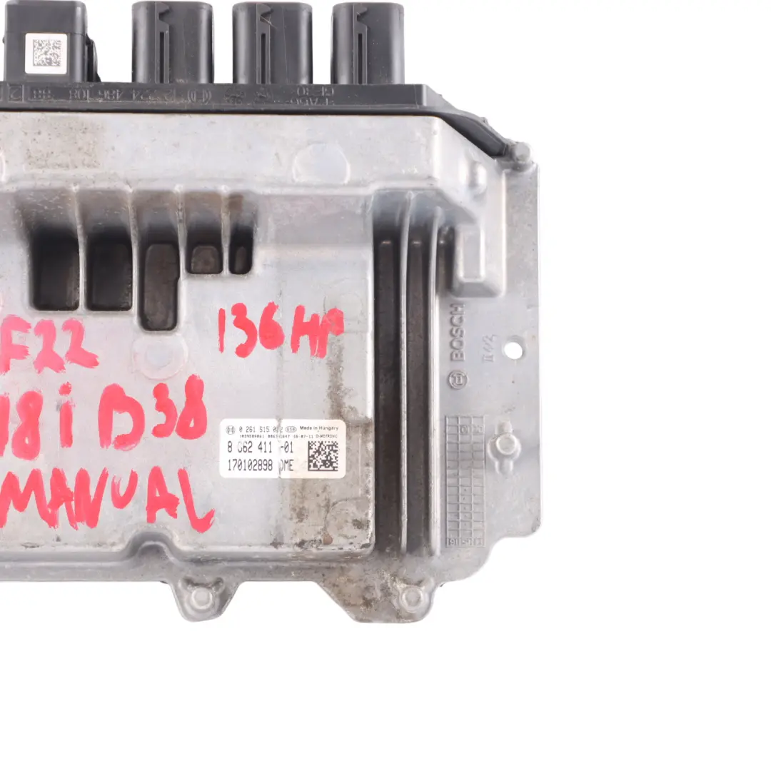 B38 136HP Silnik ECU DME 8662411 Manual do BMW F22 F23 F30 F31 LCI 218I 318I o numerze 8486839 BMW F22 F23 F30 F31 LCI 218I 318I B38 136HP Silnik ECU DME 8662411 Manual - SKU 8662411-5 - Numer Części 8486839