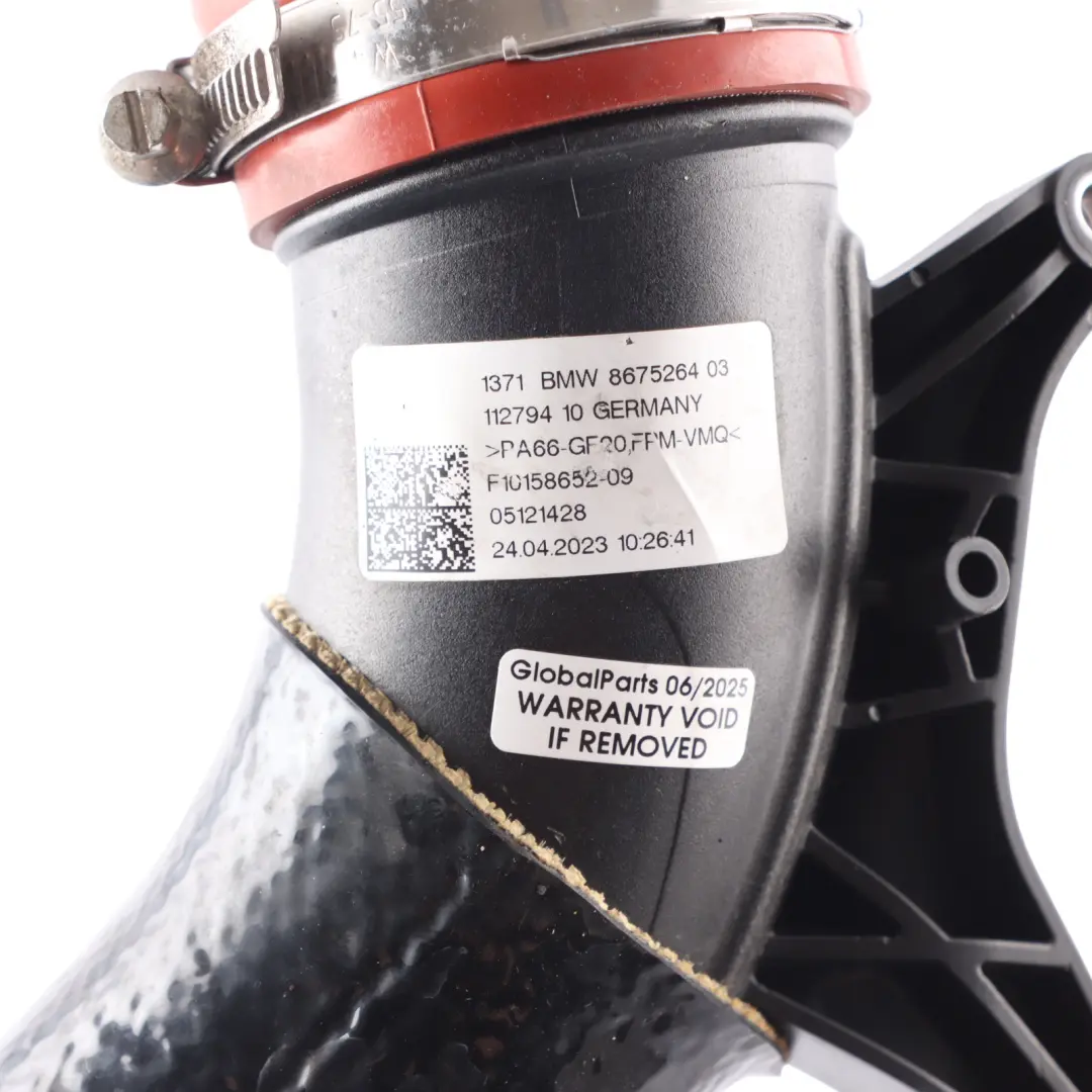 B48E Air Intake Charge Pipe Intercooler Hose to BMW F40 Mini F54 LCI F60 with Part number 8675264 BMW F40 Mini F54 LCI F60 B48E Air Intake Charge Pipe Intercooler Hose - SKU 8675264-2 - Part number 8675264