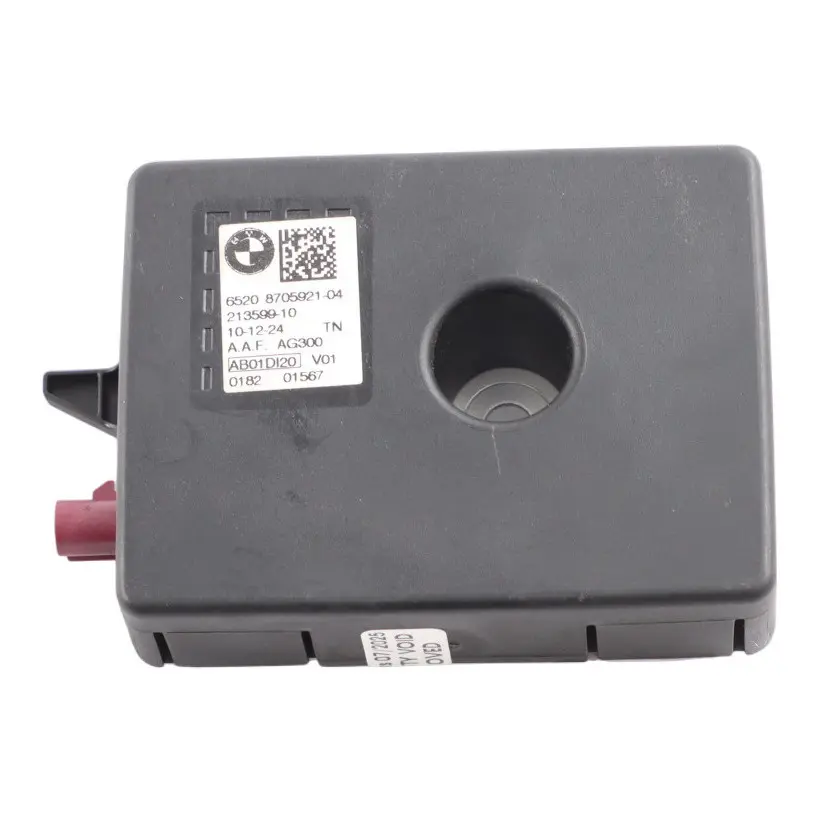 Antena Amplificador Diversity Aerial Módulo Unidad para BMW G20 G30 LCI U06 con número de pieza 8705921 BMW G20 G30 LCI U06 Antena Amplificador Diversity Aerial Módulo Unidad - SKU 8705921 - Número de pieza 8705921