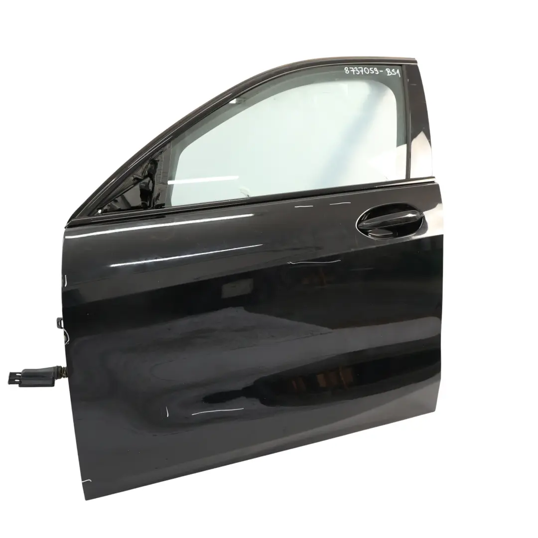 Front Left Door N/S Black Sapphire Metallic - 475 to BMW F40 with Part number 8737059 BMW F40 Front Left Door N/S Black Sapphire Metallic - 475 - SKU 8737059-BS1 - Part number 8737059