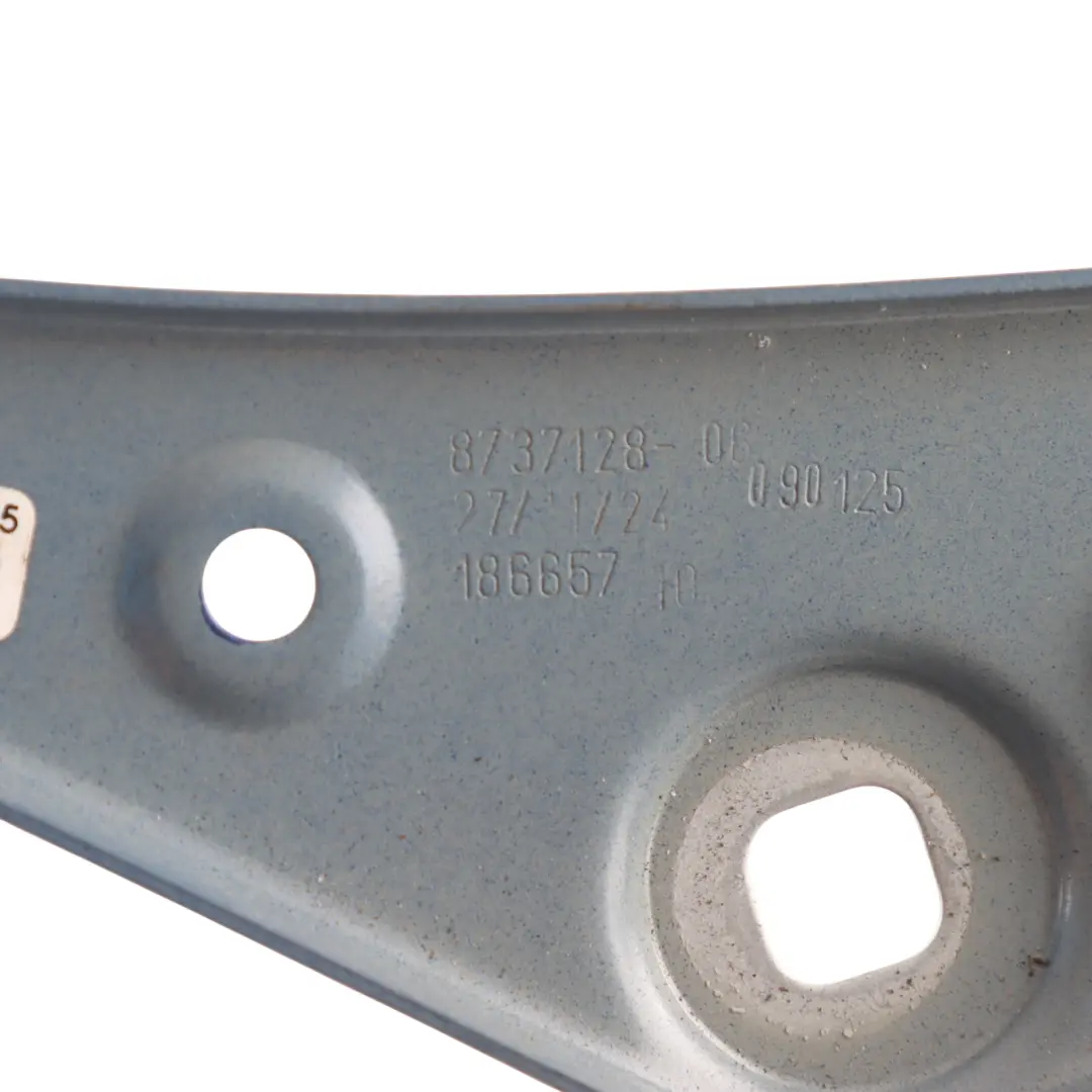 Front Side Panel Bracket Right O/S Portimao Blue Metallic C31 to BMW U06 with Part number 8737128 BMW U06 Front Side Panel Bracket Right O/S Portimao Blue Metallic C31 - SKU 8737128-POR - Part number 8737128