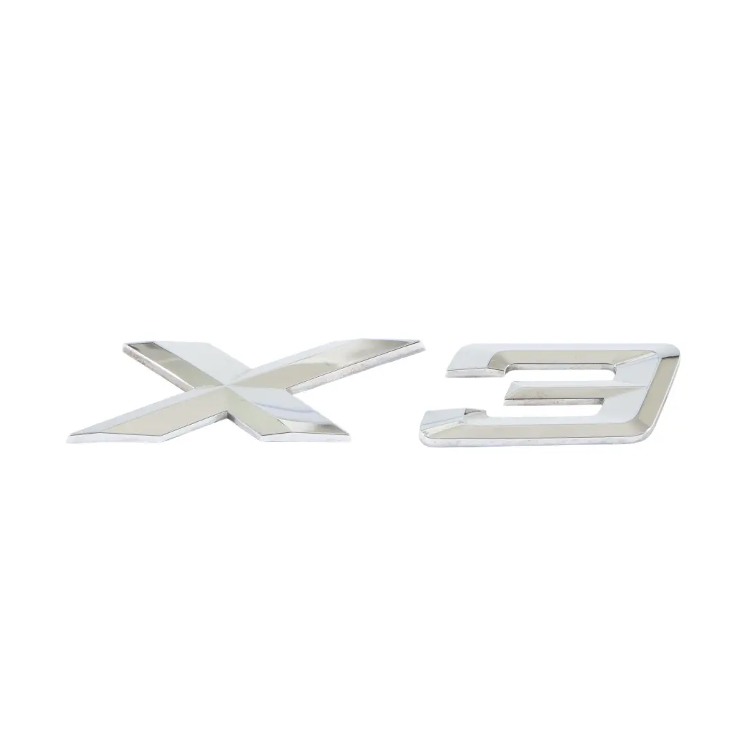 BMW X3 G01 Rear Hatch Tailgate Boot Lid Label Badge Emblem Lettering - SKU 8737319 - Part number 8737319