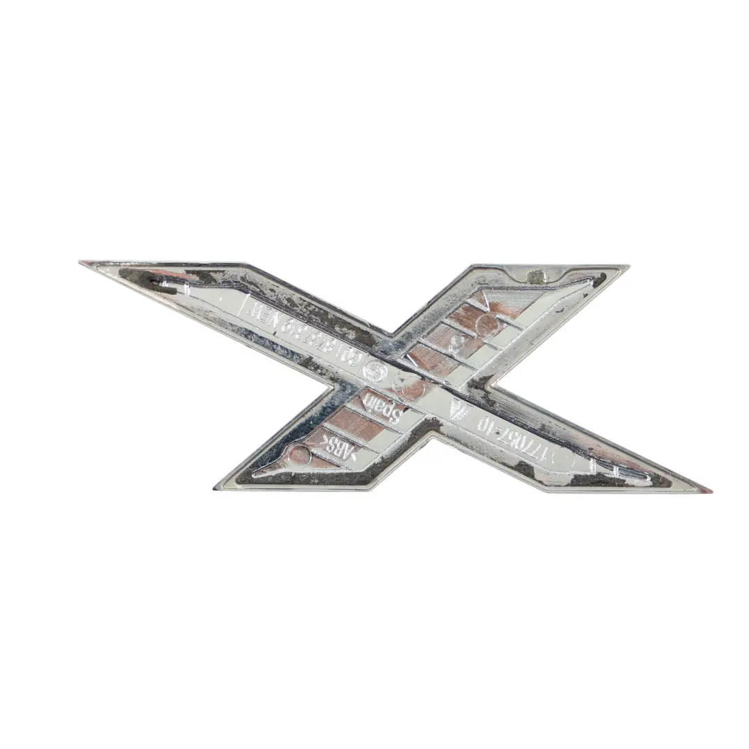 BMW X3 G01 Portellone Posteriore Boot Lid Etichetta Badge Emblema - SKU 8737319 - Numero di parte 8737319