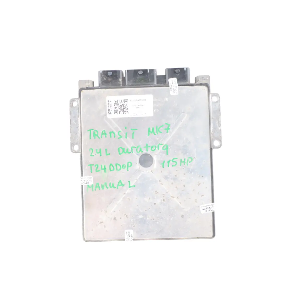 Ford Transit MK7 2.4 TDCI Diesel 115HP Engine Unit ECU Kit 8C1112A650CH Manual - SKU 8C1112A650CH-1 - Part number 8C1112A650CH-1