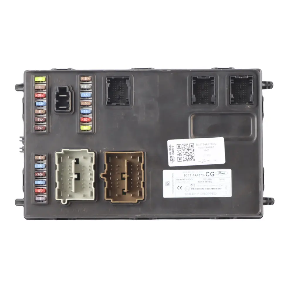 Caja Fusibles Módulo Control Cuerpo ECU BCM 8C1T-14A073-CG para Ford Transit MK7 con número de pieza 8C1T14A073CG Ford Transit MK7 Caja Fusibles Módulo Control Cuerpo ECU BCM 8C1T-14A073-CG - SKU 8C1T14A073CG - Número de pieza 8C1T14A073CG