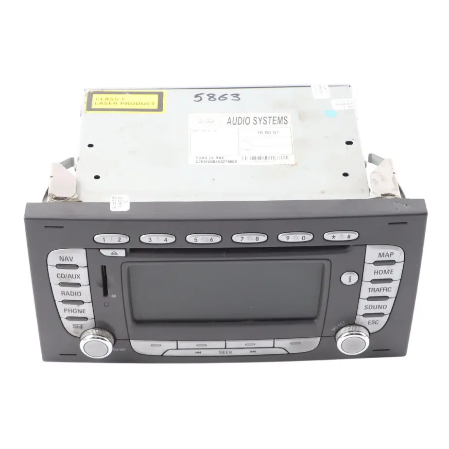 Autoradio Lecteur CD Multimédia Calculateur 8C1T-18K931-AD pour Ford Transit Mk7 V à propos du numéro de pièce 8C1T18K931AD Ford Transit Mk7 V Autoradio Lecteur CD Multimédia Calculateur 8C1T-18K931-AD - SKU 8C1T18K931AD - Numéro de pièce 8C1T18K931AD