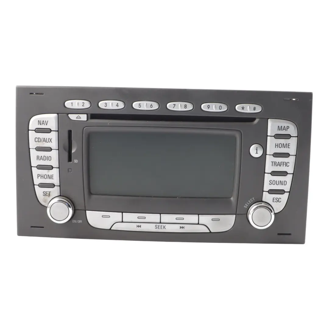 Ford Transit Mk7 V Principal Control Electrónico ECU Radio CD 8C1T-18K931-AD - SKU 8C1T18K931AD - Número de pieza 8C1T18K931AD