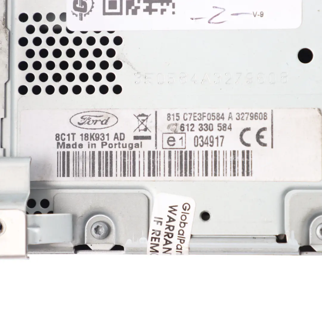 Ford Transit Mk7 V Radioodtwarzacz Multimedia Radio ECU 8C1T-18K931-AD - SKU 8C1T18K931AD - Numer Części 8C1T18K931AD