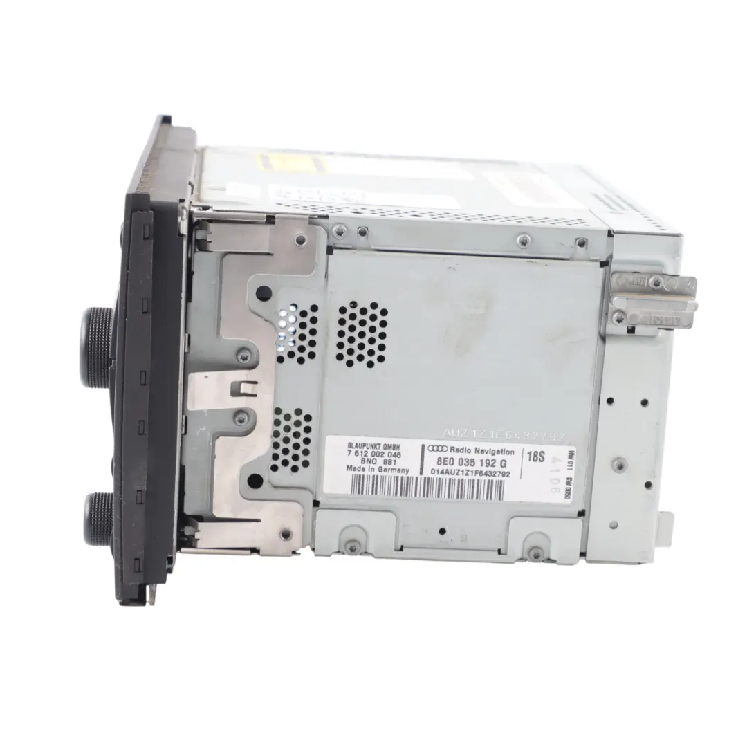 Navigation System Car Sat Nav Computer Head Unit to Audi A4 B7 8E with Part number 8E0035192G Audi A4 B7 8E Navigation System Car Sat Nav Computer Head Unit - SKU 8E0035192G - Part number 8E0035192G