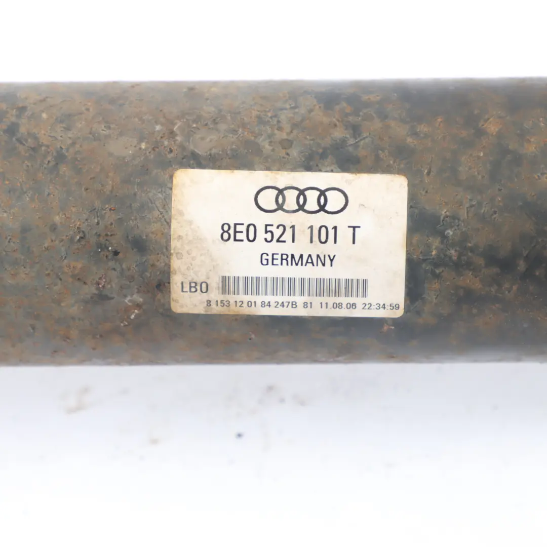  Propshaft Audi A4 B7 1.9 TDI Seat Exeo 2.0 TDI Drive Shaft Manual - SKU 8E0521101T - Part number 8E0521101T