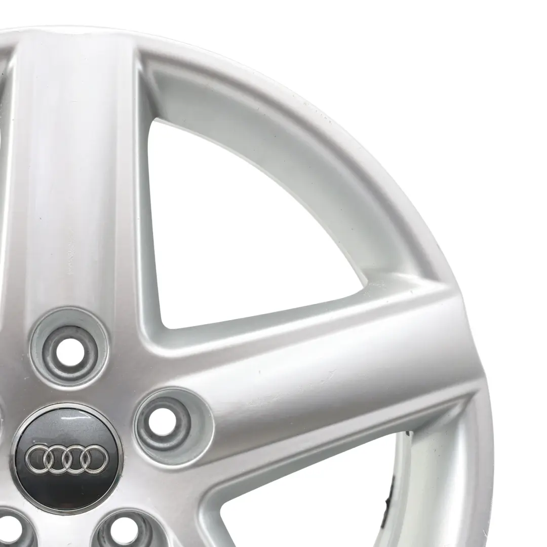 Audi A4 B6 B7 Argento Cerchio In Lega 17" 6,5J ET:45 - SKU 8E0601025E-1 - Numero di parte 8E0601025E