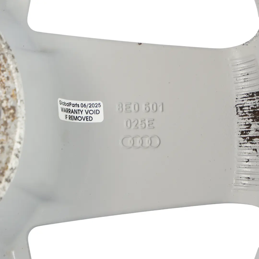 Jante Alliage Argent 17" 6,5J ET:45 Audi A4 B6 B7 - SKU 8E0601025E-2 - Numéro de pièce 8E0601025E