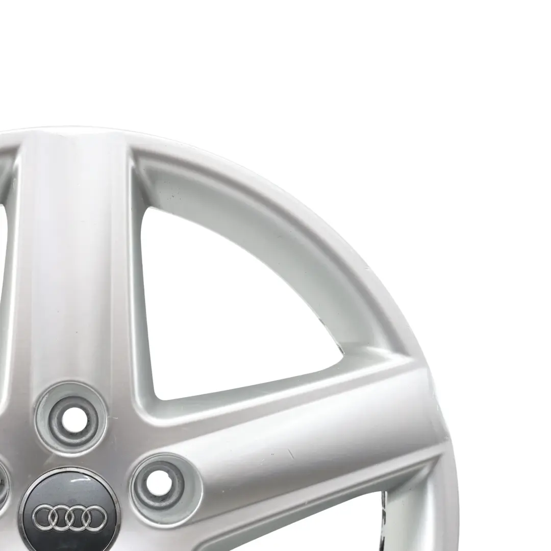 Audi A4 B6 B7 Felga Aluminiowa Srebrna 17" 6,5J ET:45 - SKU 8E0601025E-2 - Numer Części 8E0601025E