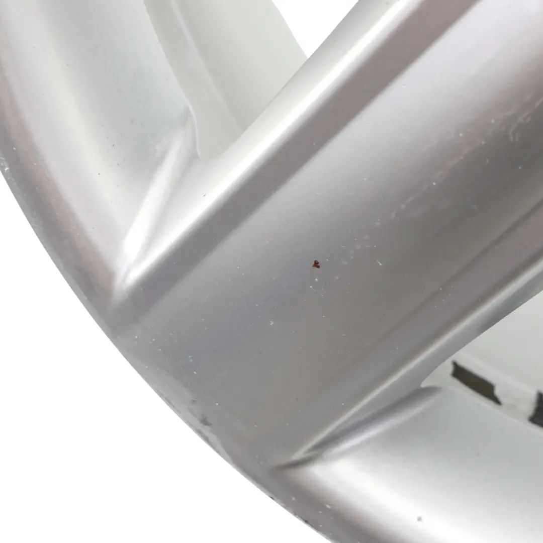 Silberne Leicht Metall Felge 17" 6,5J ET:45 Audi A4 B6 B7 - SKU 8E0601025E-2 - Teilenummer 8E0601025E