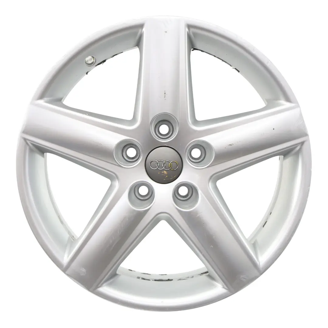 Alloy Rim 17" 6,5J ET:45 to Audi A4 B6 B7 Silver Wheel with Part number 8E0601025E Audi A4 B6 B7 Silver Wheel Alloy Rim 17" 6,5J ET:45 - SKU 8E0601025E-3 - Part number 8E0601025E