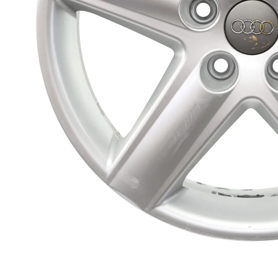 Alloy Rim 17" 6,5J ET:45 to Audi A4 B6 B7 Silver Wheel with Part number 8E0601025E Audi A4 B6 B7 Silver Wheel Alloy Rim 17" 6,5J ET:45 - SKU 8E0601025E-3 - Part number 8E0601025E