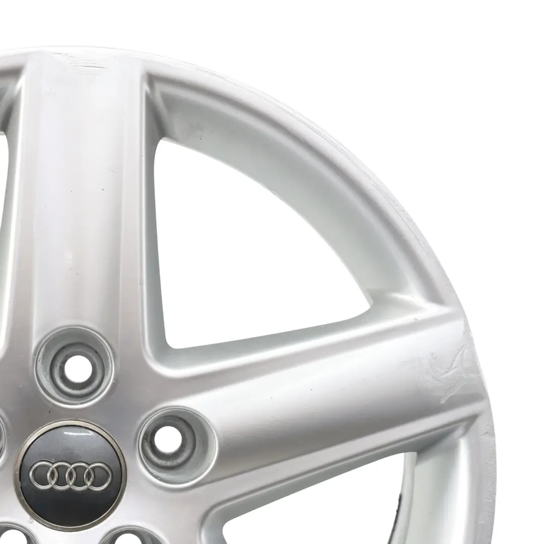 Alloy Rim 17" 6,5J ET:45 to Audi A4 B6 B7 Silver Wheel with Part number 8E0601025E Audi A4 B6 B7 Silver Wheel Alloy Rim 17" 6,5J ET:45 - SKU 8E0601025E-4 - Part number 8E0601025E