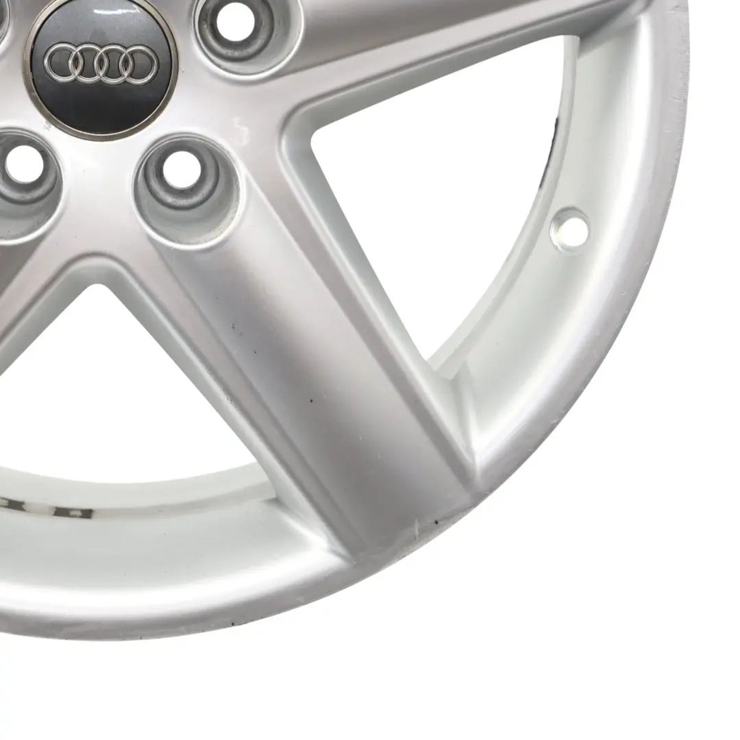 Alloy Rim 17" 6,5J ET:45 to Audi A4 B6 B7 Silver Wheel with Part number 8E0601025E Audi A4 B6 B7 Silver Wheel Alloy Rim 17" 6,5J ET:45 - SKU 8E0601025E-4 - Part number 8E0601025E