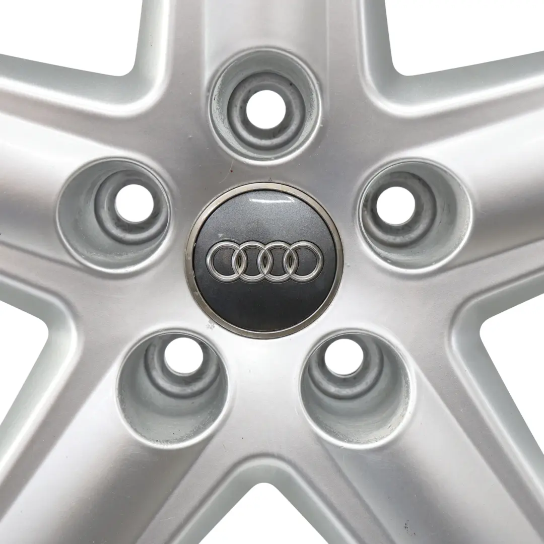 Alloy Rim 17" 6,5J ET:45 to Audi A4 B6 B7 Silver Wheel with Part number 8E0601025E Audi A4 B6 B7 Silver Wheel Alloy Rim 17" 6,5J ET:45 - SKU 8E0601025E-4 - Part number 8E0601025E