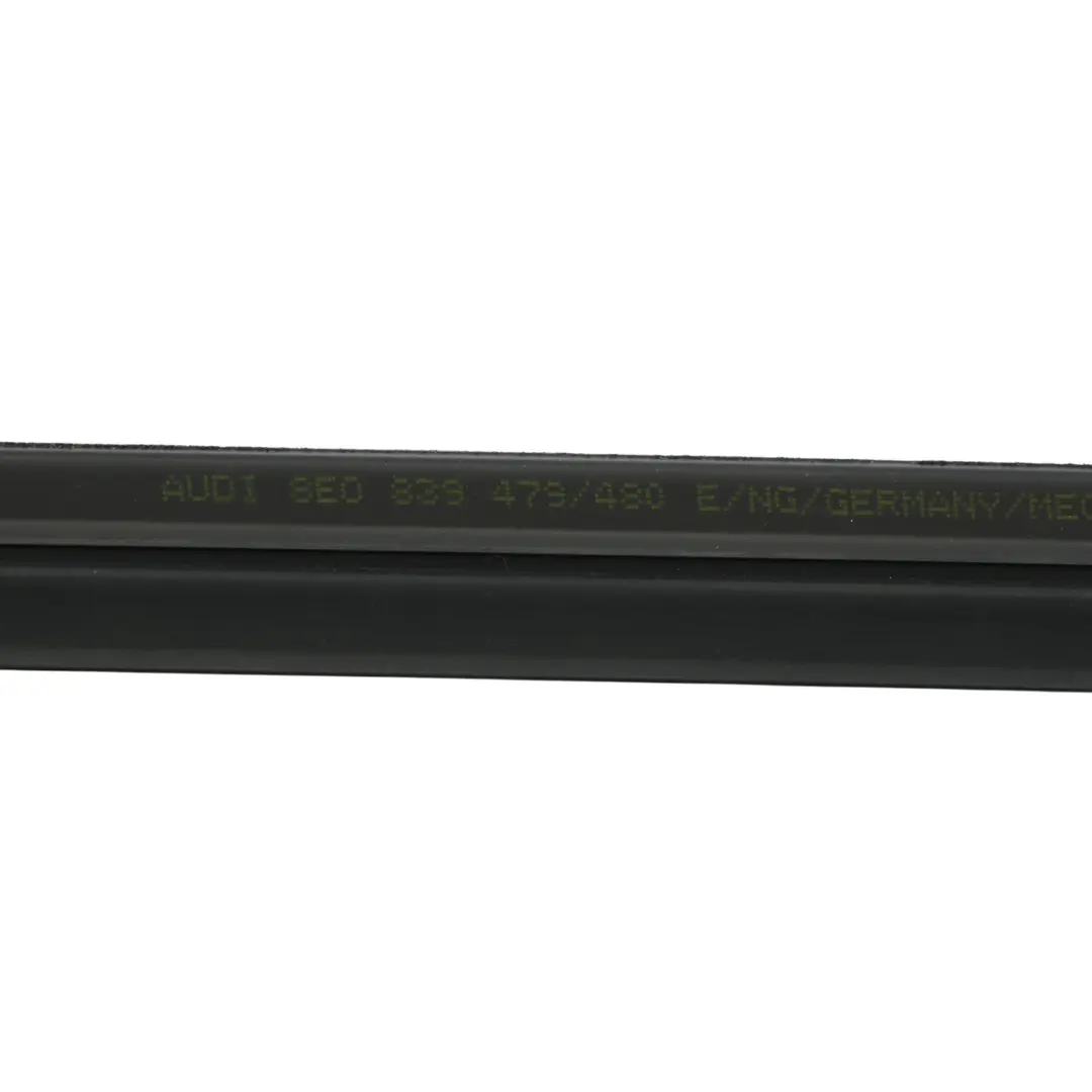 Door Window Strip Inner Seal Strip Gasket Right O/S Audi A4 B7 Rear - SKU 8E0839480G - Part number 8E0839480G