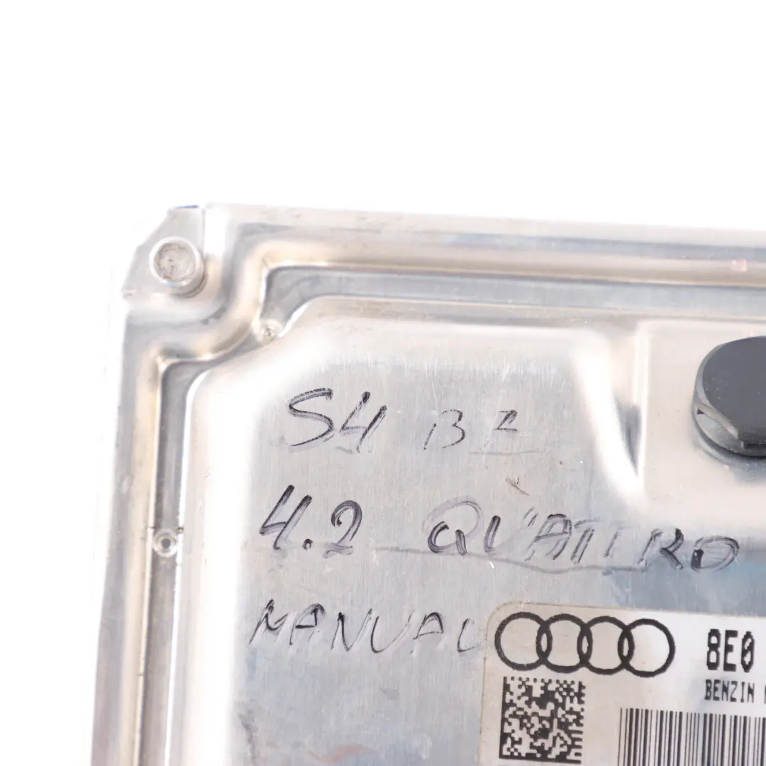 Audi S4 B6 4.2 V8 BBK Quattro 344HP Engine Control Module ECU Manual - SKU 8E0910560J - Part number 8E0910560J