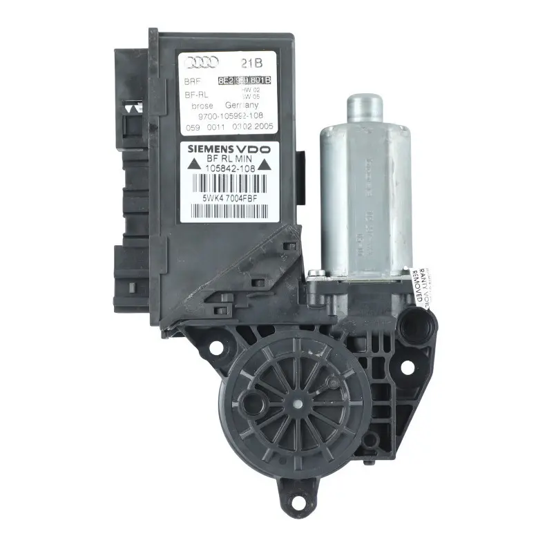 Fensterheber Glas Motor Aktuator Vorne Links für Audi A4 B7 mit Teilenummer 8E2959801B Audi A4 B7 Fensterheber Glas Motor Aktuator Vorne Links - SKU 8E2959801B - Teilenummer 8E2959801B