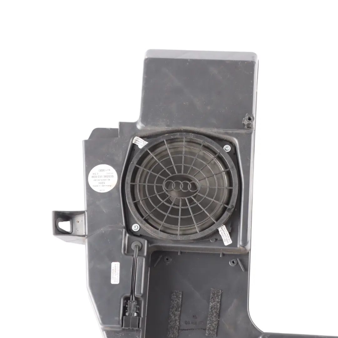 Subwoofer Bass Speaker Amplifier to Audi A4 B7 Avant Seat Exeo Rear with Part number 8E903538203S Audi A4 B7 Avant Seat Exeo Rear Subwoofer Bass Speaker Amplifier - SKU 8E903538203S - Part number 8E903538203S