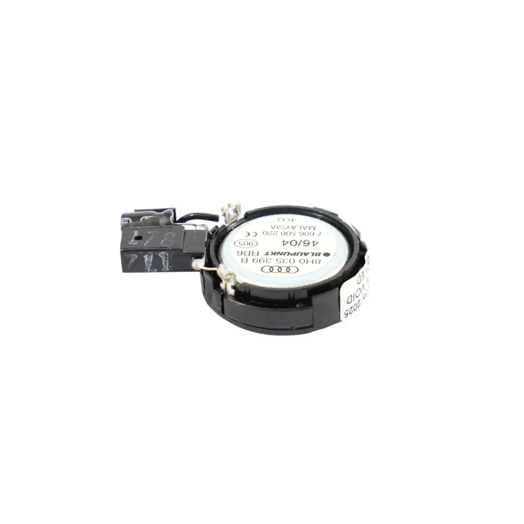 Door Speaker Front Left Right N/O/S Tweeter Audi A3 8P A4 B7 - SKU 8H0035399B - Part number 8H0035399B
