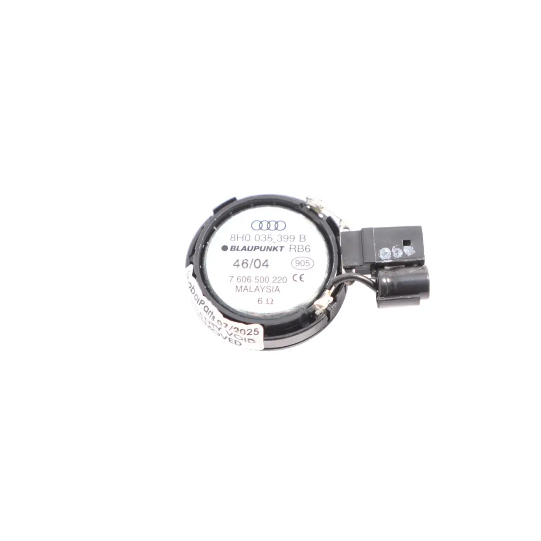 Haut Parleur Avant Gauche Droite Tweeter Blaupunkt pour Audi A3 8P A4 B7 à propos du numéro de pièce 8H0035399B Audi A3 8P A4 B7 Haut Parleur Avant Gauche Droite Tweeter Blaupunkt - SKU 8H0035399B - Numéro de pièce 8H0035399B